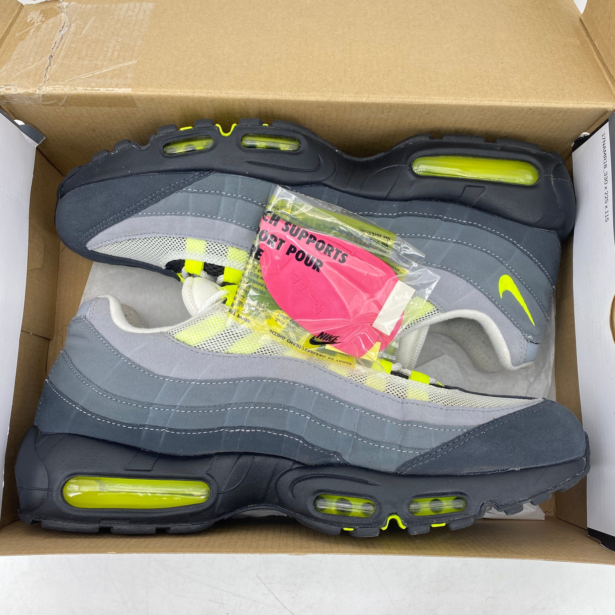 Nike Air Max 95 &quot;Neon&quot; 2020 Used Size 11.5