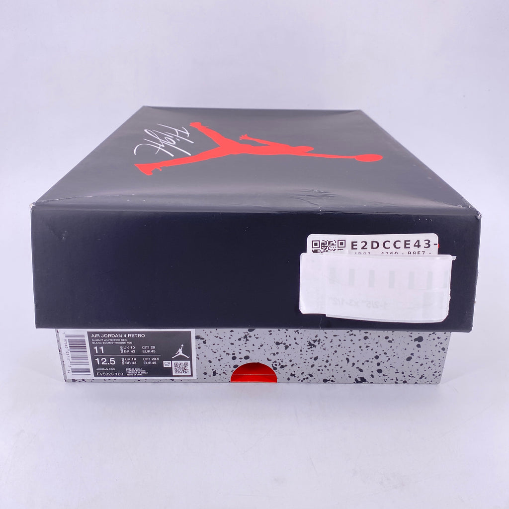 Air Jordan 4 Retro "White Cement" 2025 New Size 11