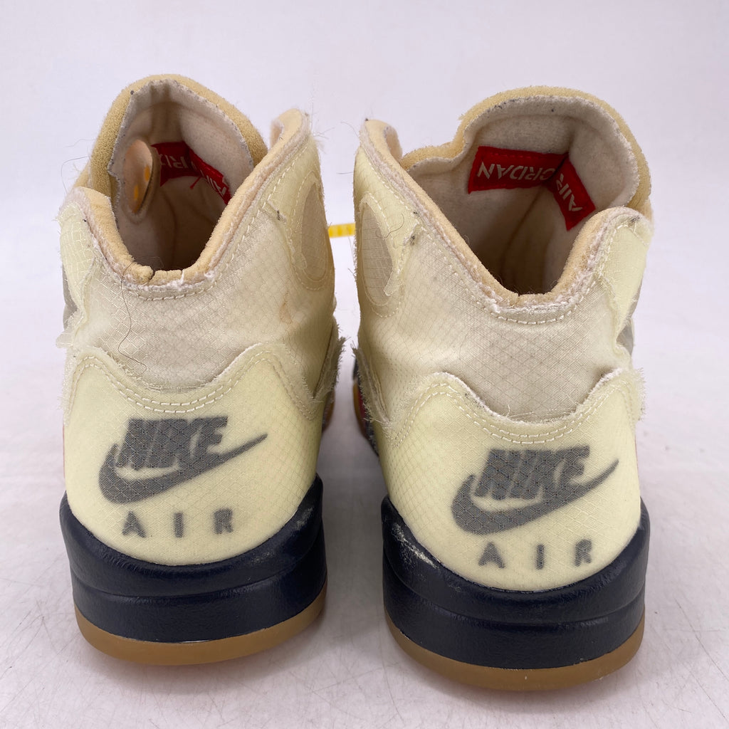 Air Jordan 5 Retro "Ow Sail" 2020 Used Size 8.5