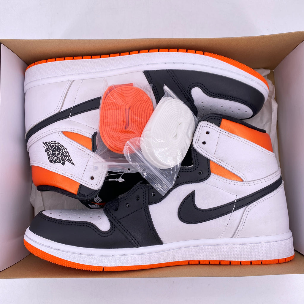 Air Jordan 1 Retro High "Electro Orange" 2021 New Size 10