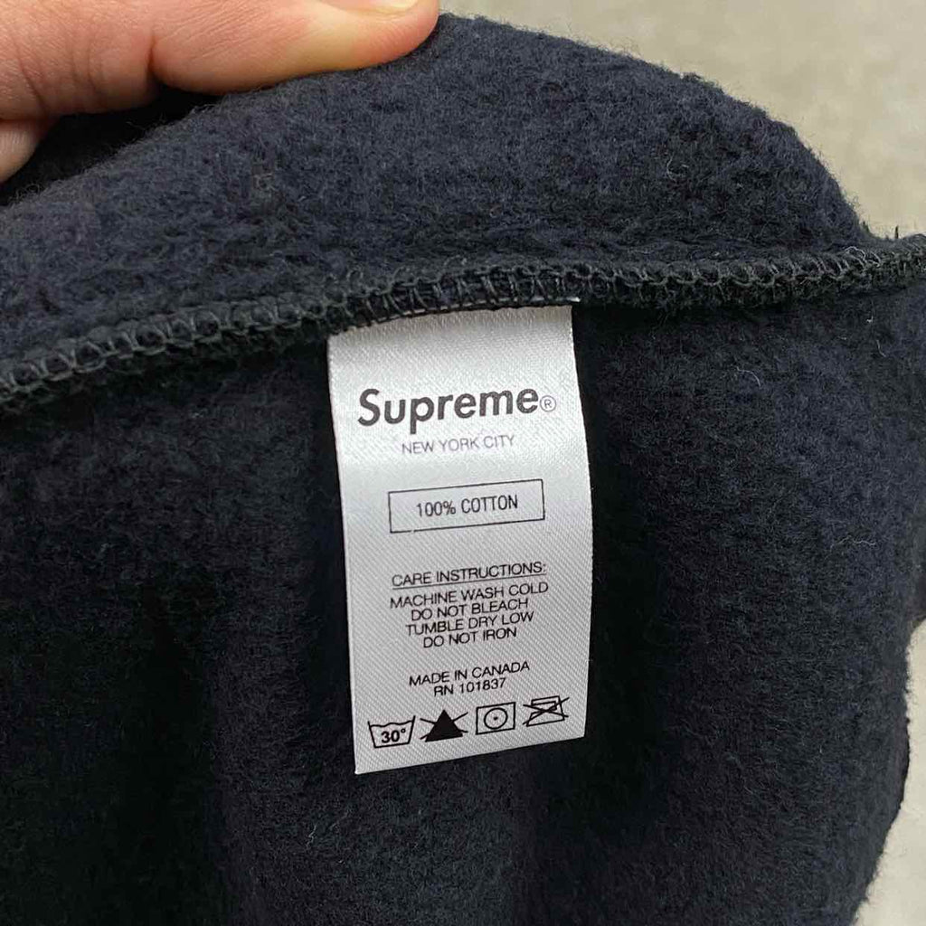Supreme Hoodie "PEARL" Black New Size L
