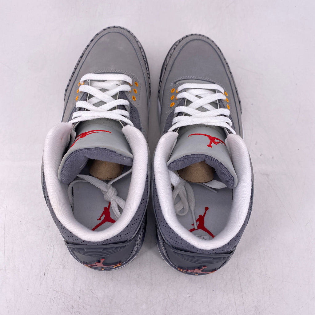 Air Jordan 3 Retro "Cool Grey" 2021 New Size 9.5