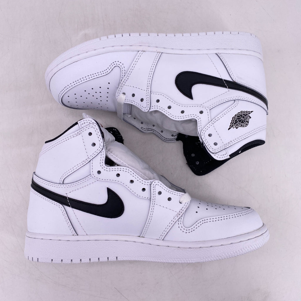 Air Jordan (GS) 1 Retro High OG "Ying Yang White" 2016 New Size 6Y