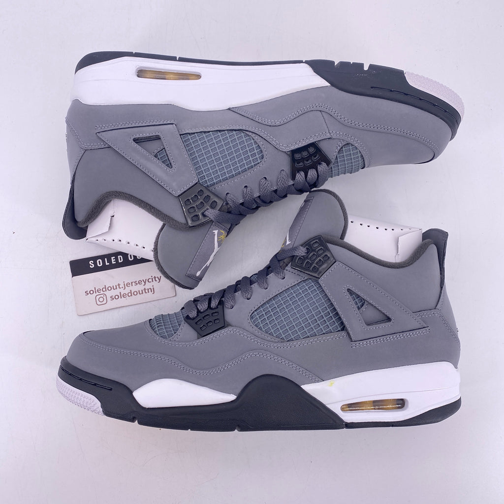 Air Jordan 4 Retro "Cool Grey" 2019 New Size 13
