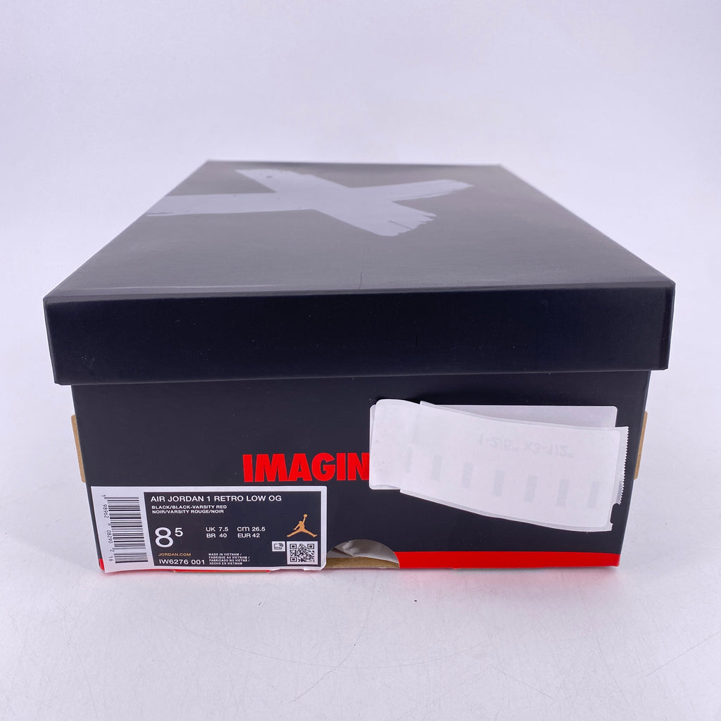 Air Jordan 1 Retro Low "Banned" 2026 New Size 8.5