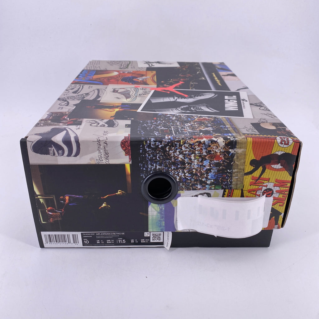 Air Jordan 3 Retro "Animal Instinct" 2019 New Size 10