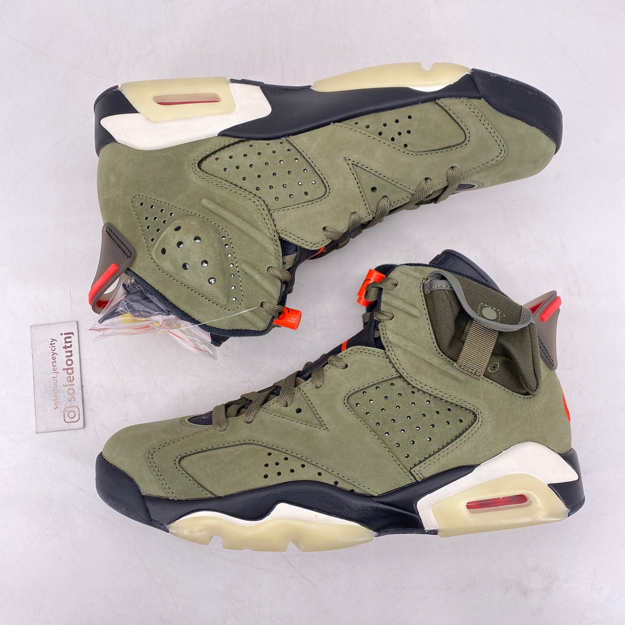 Air Jordan 6 Retro &quot;Travis Scott&quot; 2019 New Size 9.5