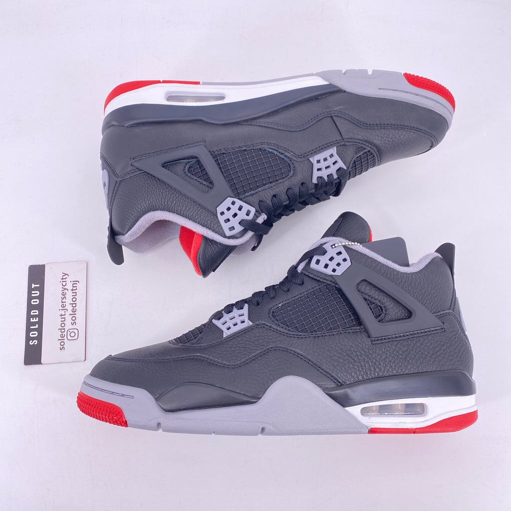 Air Jordan 4 Retro "Bred Reimagined" 2024 New Size 10.5