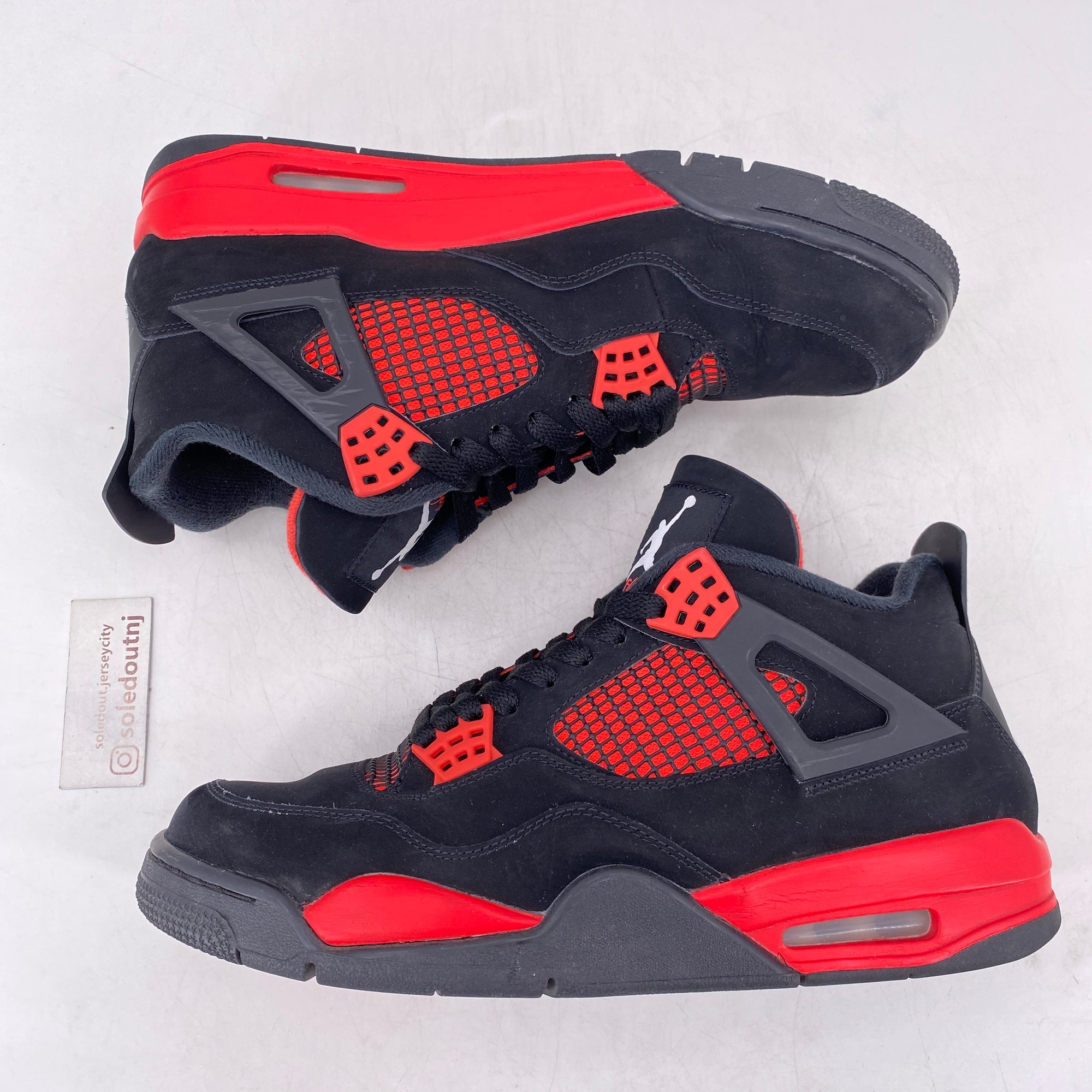 Air Jordan 4 Retro &quot;Red Thunder&quot; 2022 Used Size 11