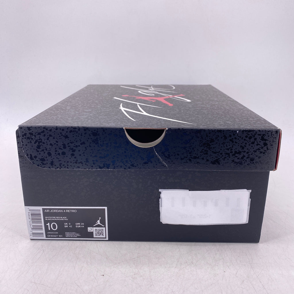 Air Jordan 4 Retro "Red Cement" 2023 New Size 10