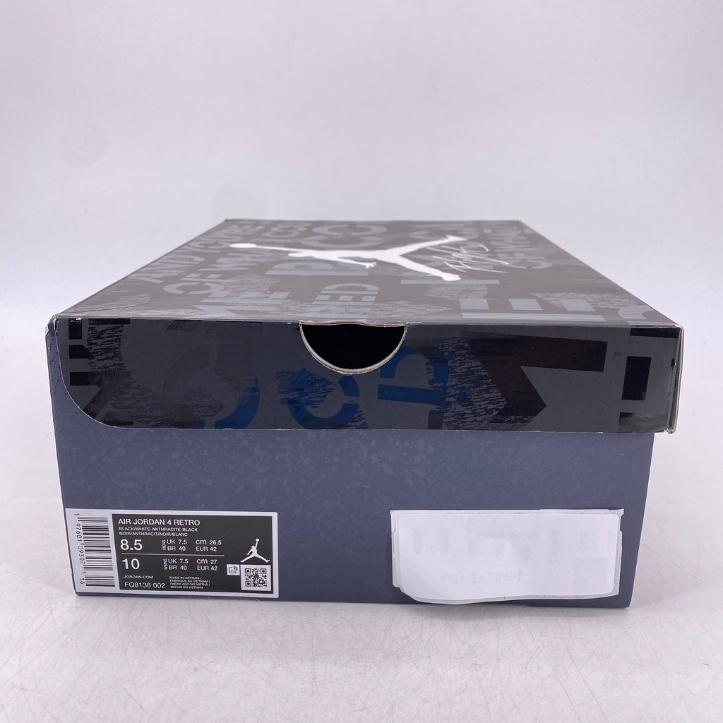 Air Jordan 4 Retro "Fear" 2024 New Size 8.5