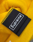 Supreme Beanie "S LOGO" Used Yellow Size OS