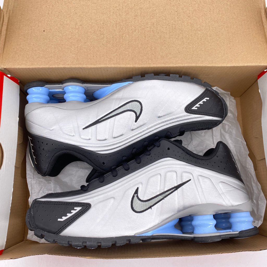 Nike (GS) Shox R4 "Black Psychic Blue" 2025 Used Size 6Y