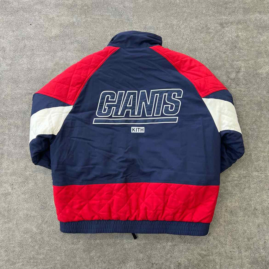 Kith Jacket "GIANTS" Blue Used Size M