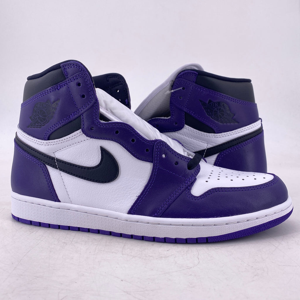 Air Jordan 1 Retro High OG "Court Purple 2.0" 2020 New Size 10