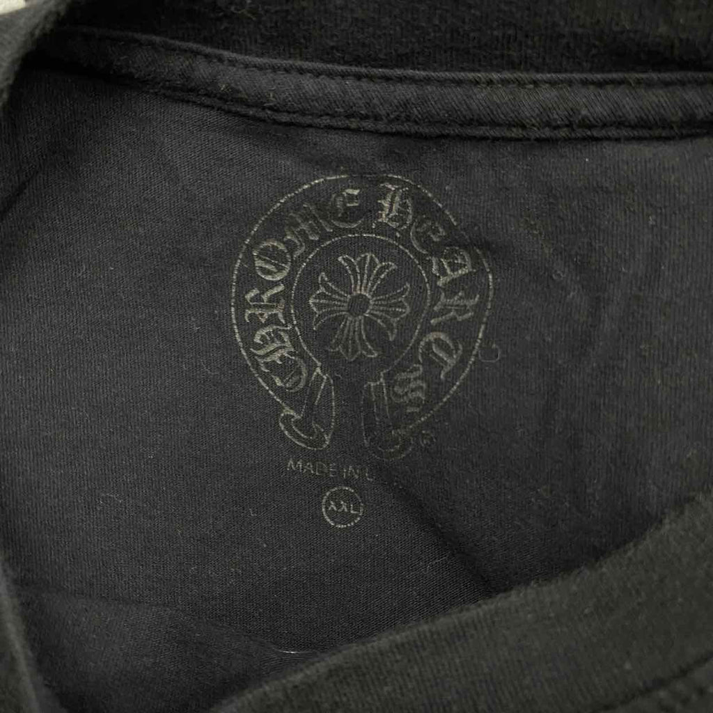 Chrome Hearts Long Sleeve "LOS ANGELES" Black Used Size 2XL