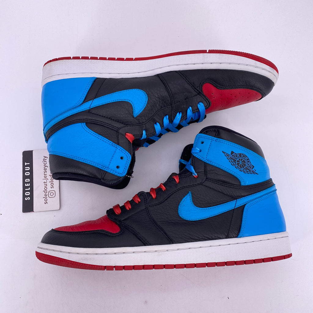 Air Jordan (W) 1 Retro High OG "Nc To Chi" 2020 Used Size 13.5W