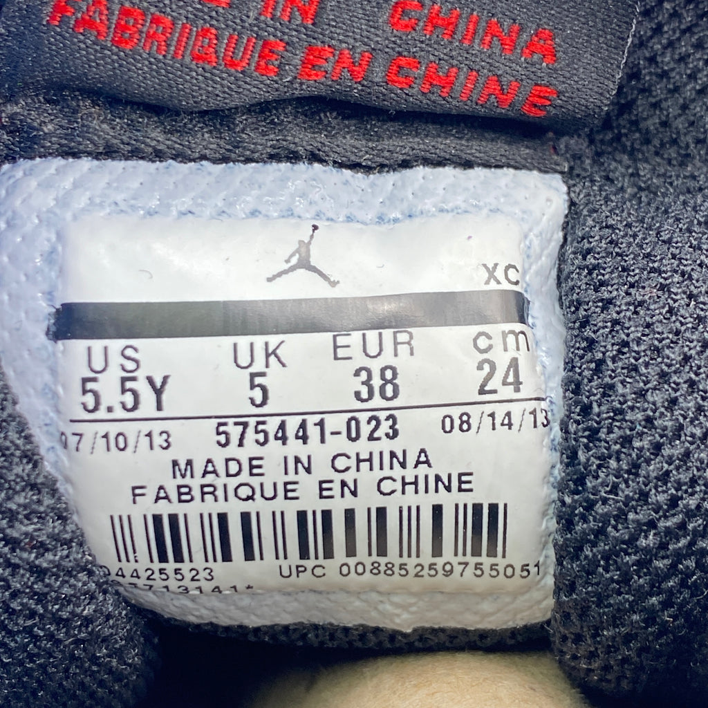 Air Jordan (GS) 1 Retro High OG "Bred" 2013 Used Size 5.5Y