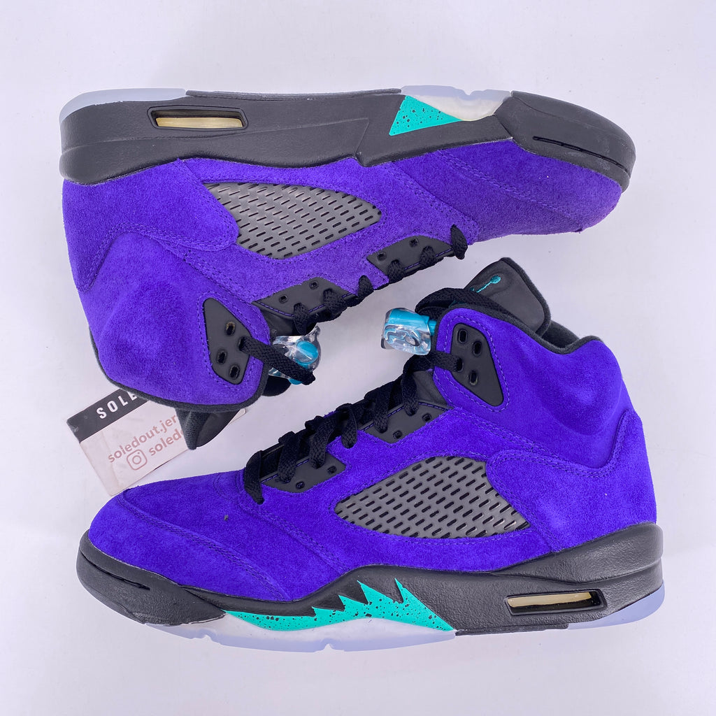 Air Jordan 5 Retro "Alternate Grape" 2020 New Size 9