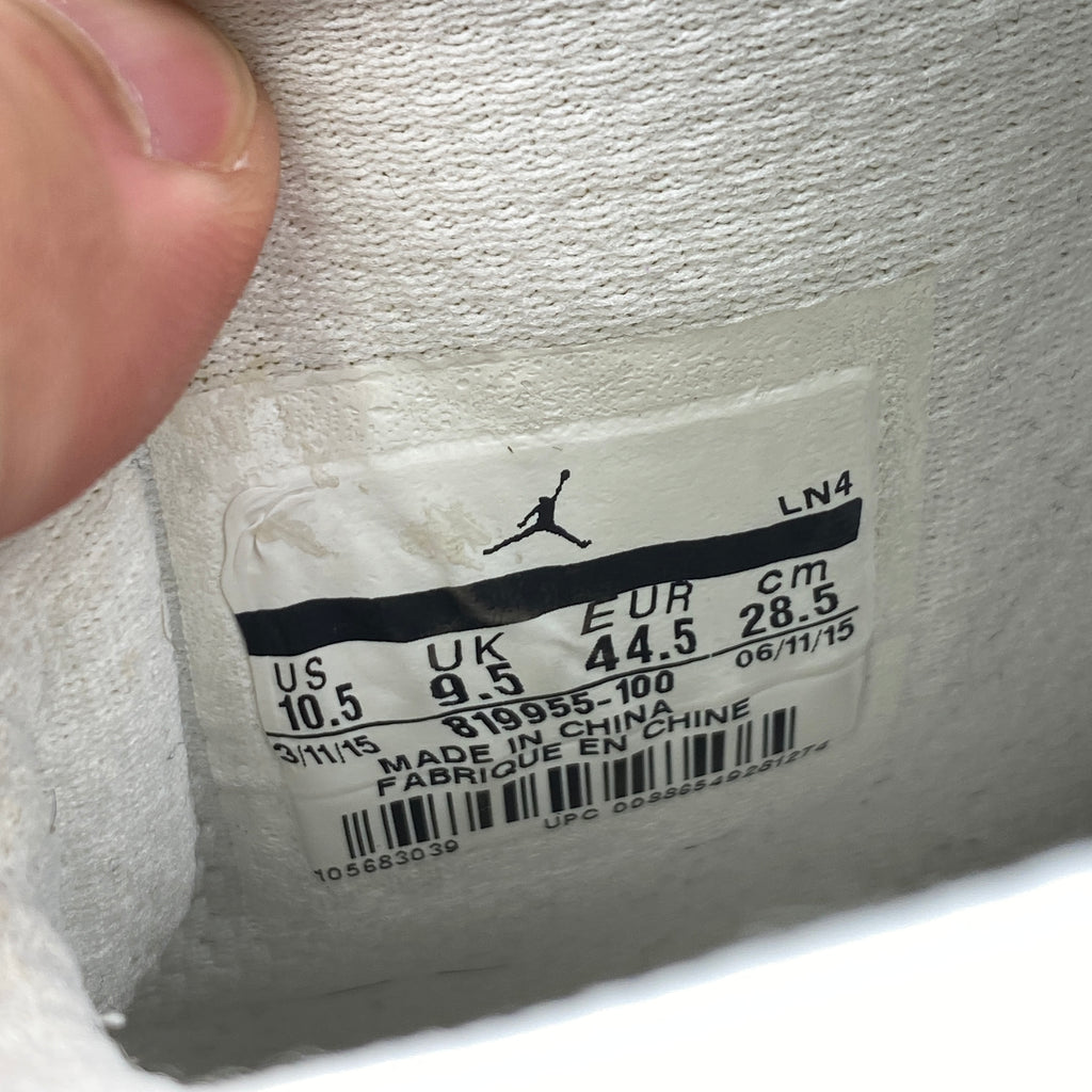 Air Jordan 10 Retro "Ovo White" 2015 Used Size 10.5