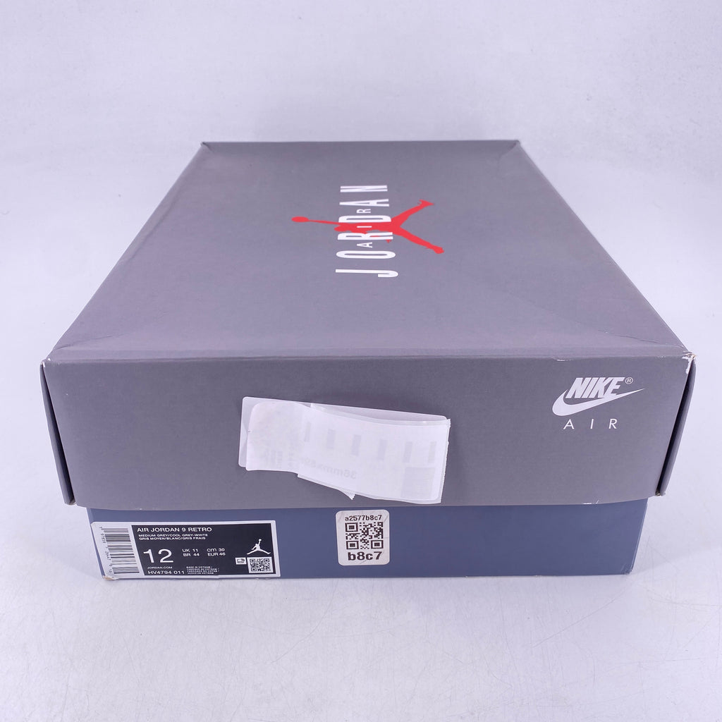 Air Jordan 9 Retro "Cool Grey" 2025 Used Size 12
