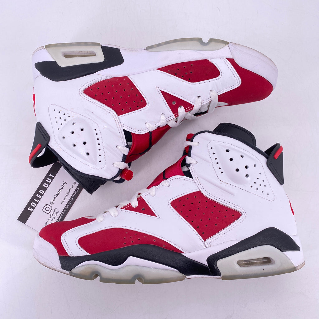 Air Jordan 6 Retro "CARMINE" 2021 Used Size 10