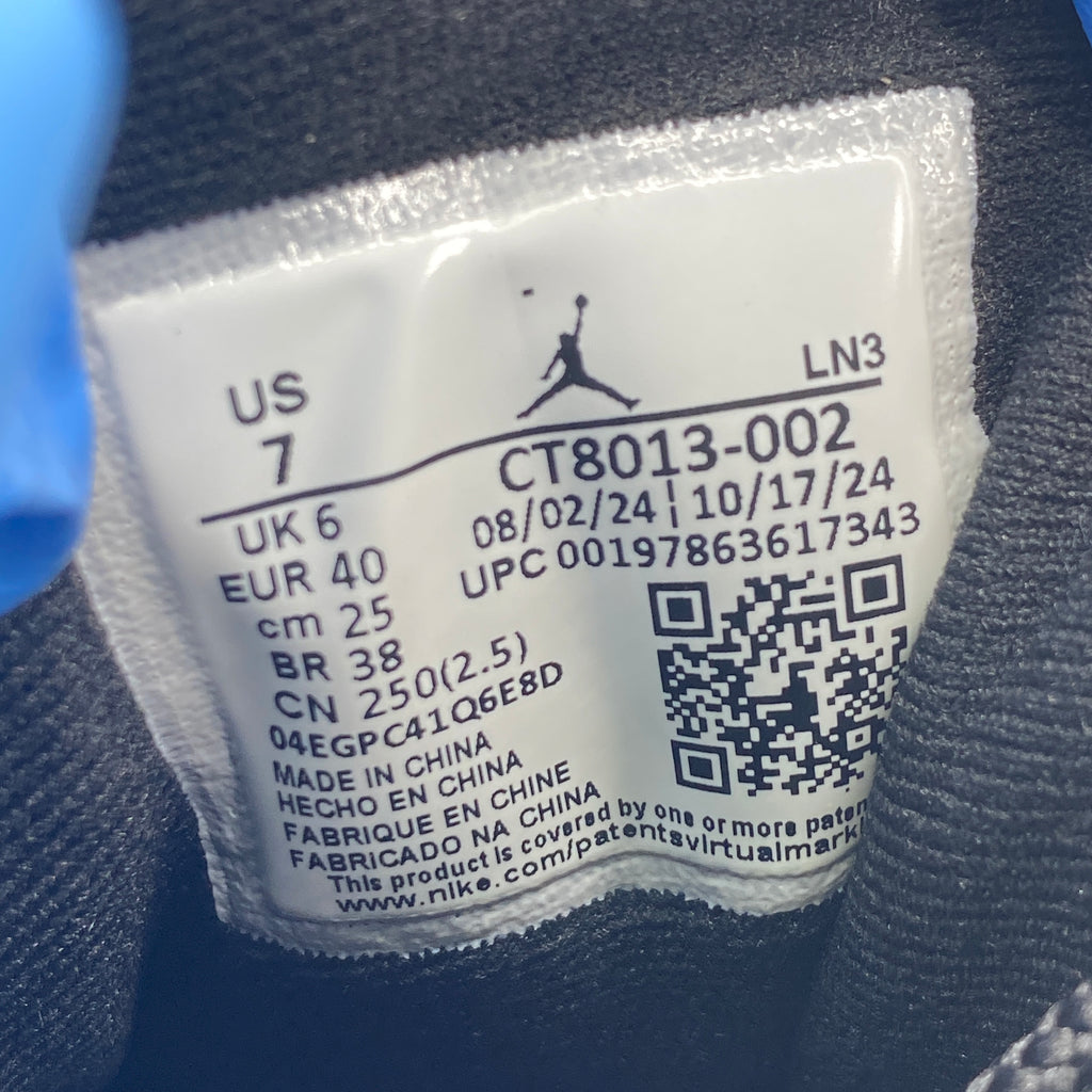 Air Jordan 12 Retro "Flu Game" 2025 New Size 7