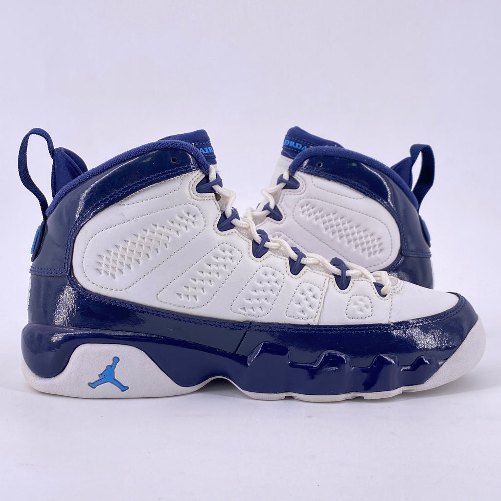 Air Jordan (GS) 9 Retro "Pearl Blue" 2019 Used Size 6.5Y