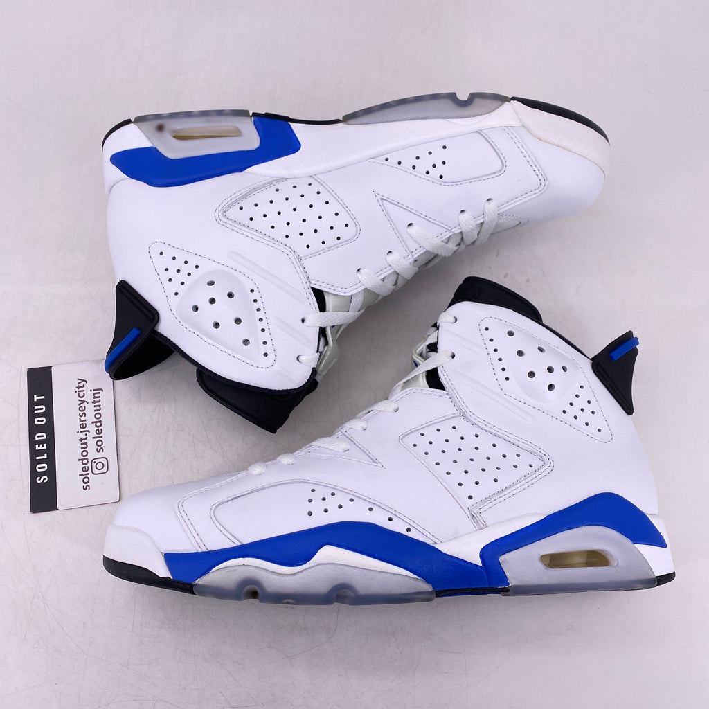 Air Jordan 6 Retro "Sport Blue" 2014 Used Size 10