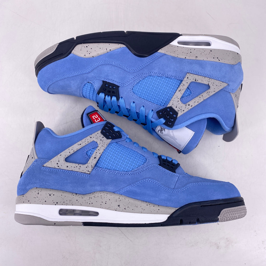 Air Jordan 4 Retro "University Blue" 2021 New Size 13