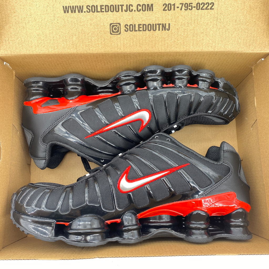 Nike Shox TL "Black University Red" 2024 Used Size 10.5