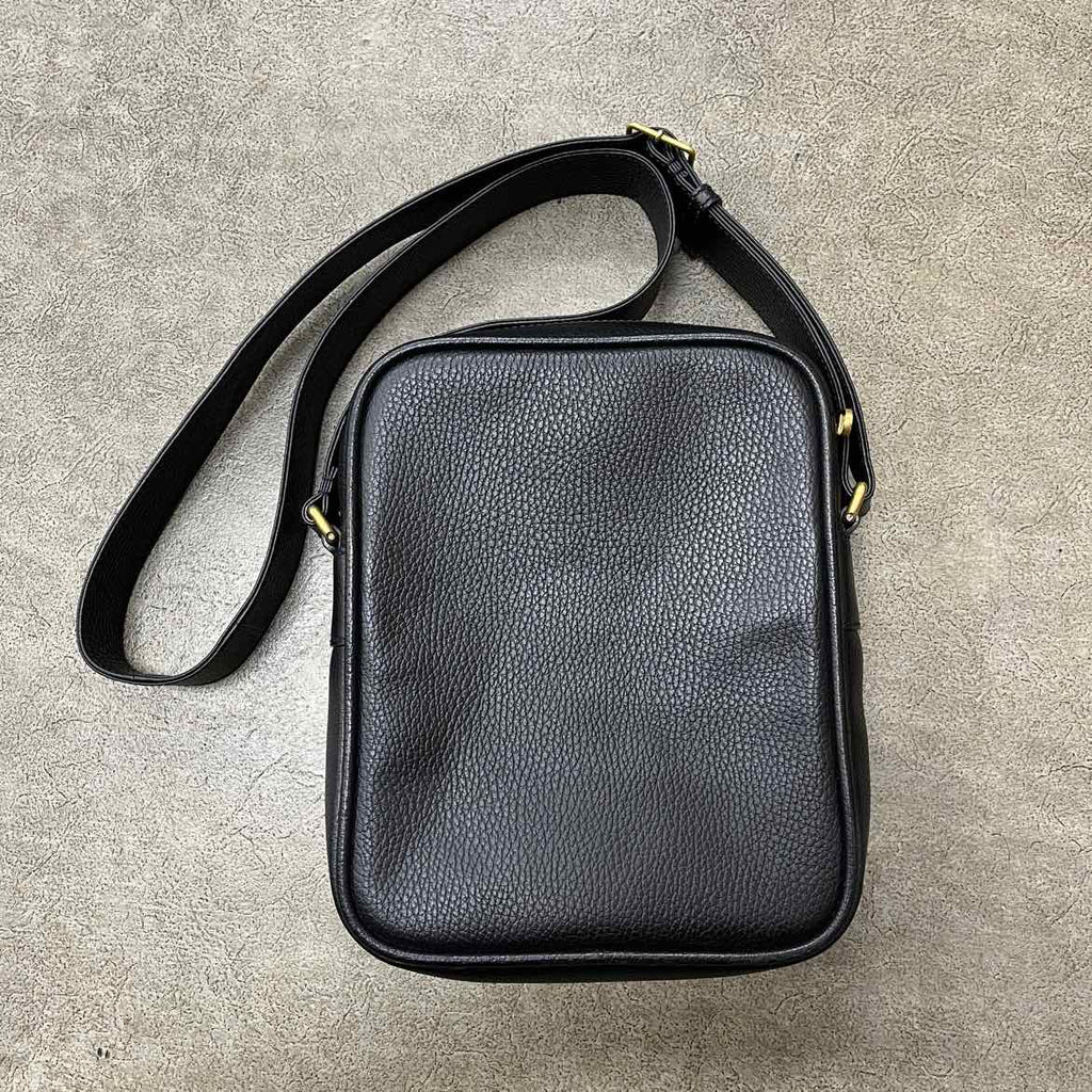 Gucci Messenger Bag "WEB" Used Black Size OS