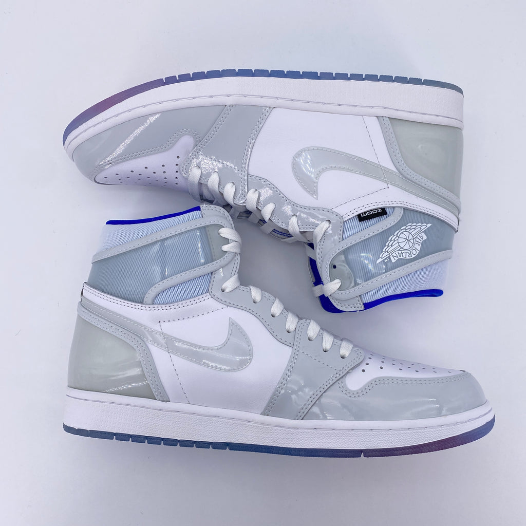 Air Jordan 1 High Zoom Air "Racer Blue" 2020 New Size 12