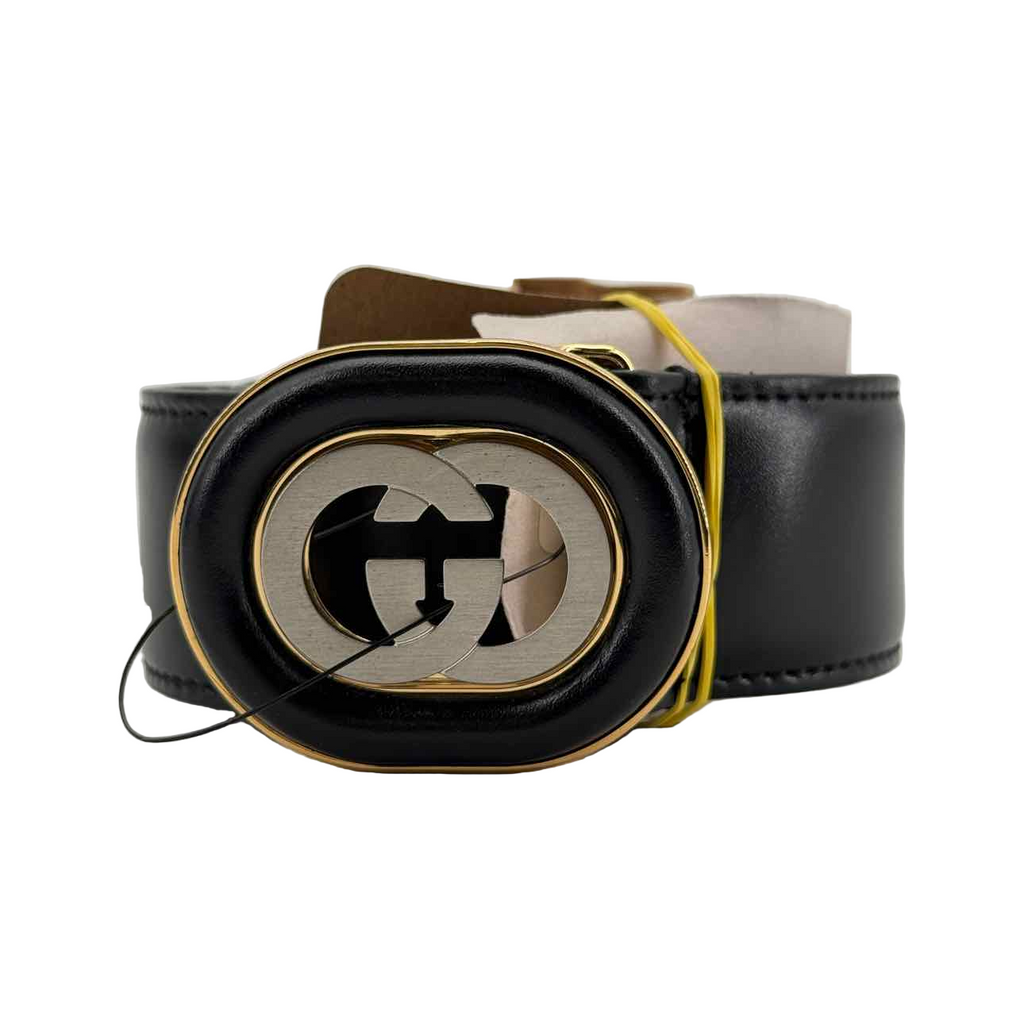 Gucci Belt "GG MARMONT" New Black Size 85