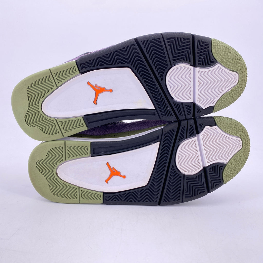 Air Jordan (W) 4 Retro "Canyon Purple" 2022 Used Size 10W