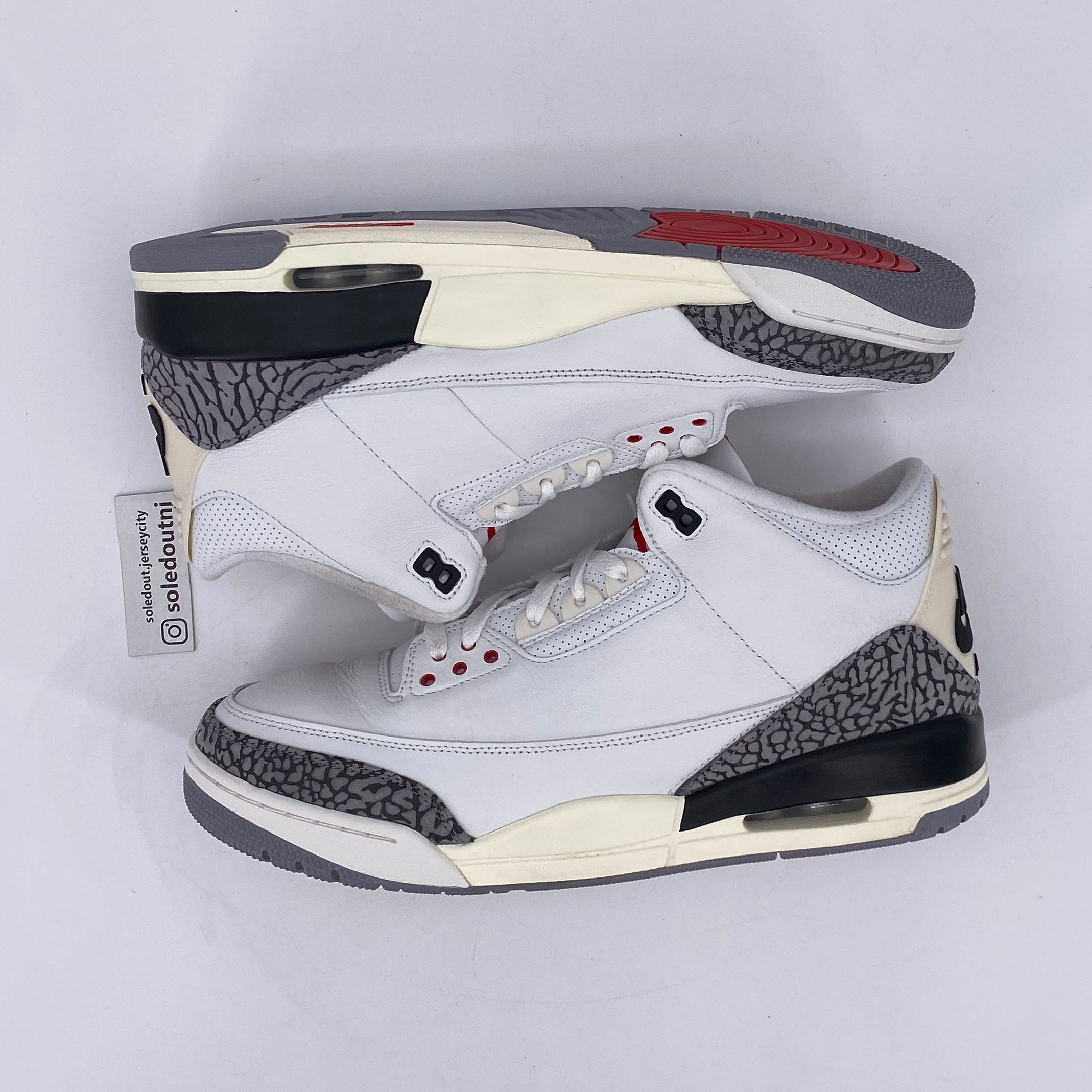 Air Jordan 3 Retro &quot;White Cement Reimagined&quot; 2023 Used Size 13