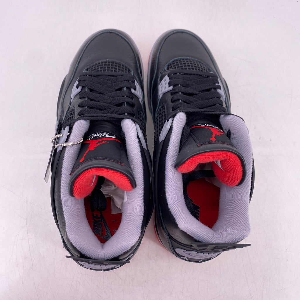 Air Jordan 4 Retro "Bred Reimagined" 2024 New Size 10.5