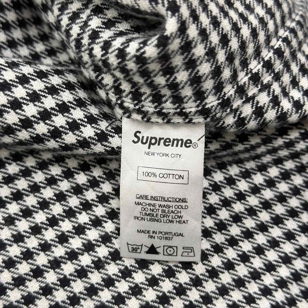 Supreme Button Up "HOUNDSOOTH" Grey Used Size XL