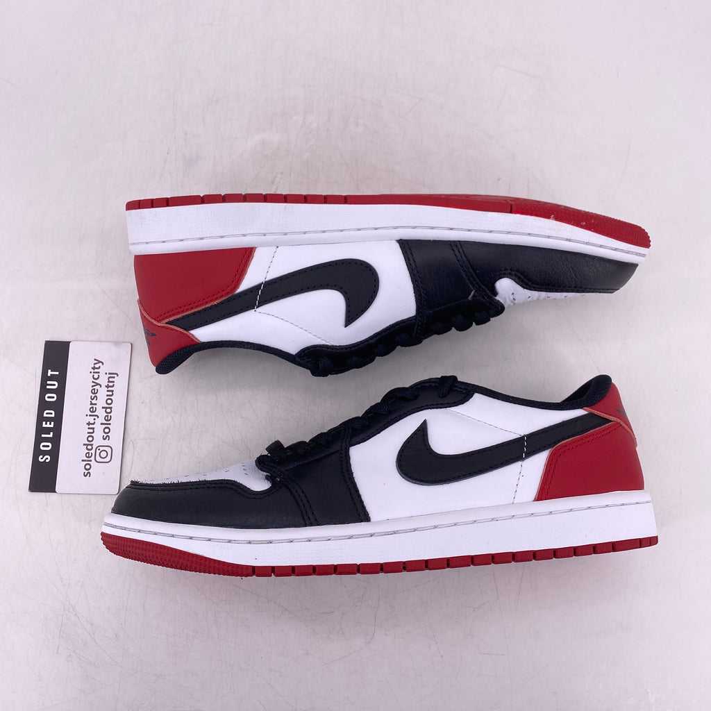Air Jordan 1 Retro Low "Black Toe" 2023 Used Size 8
