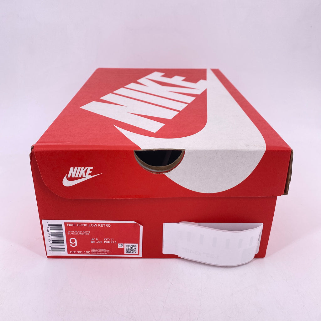 Nike Dunk Low "Black White" 2021 New Size 9