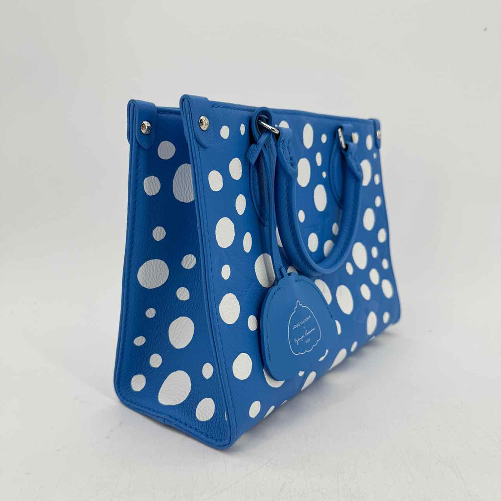 Louis Vuitton Backpack "ONTHEGO YAYOI KUSAMA" New Blue Size PM