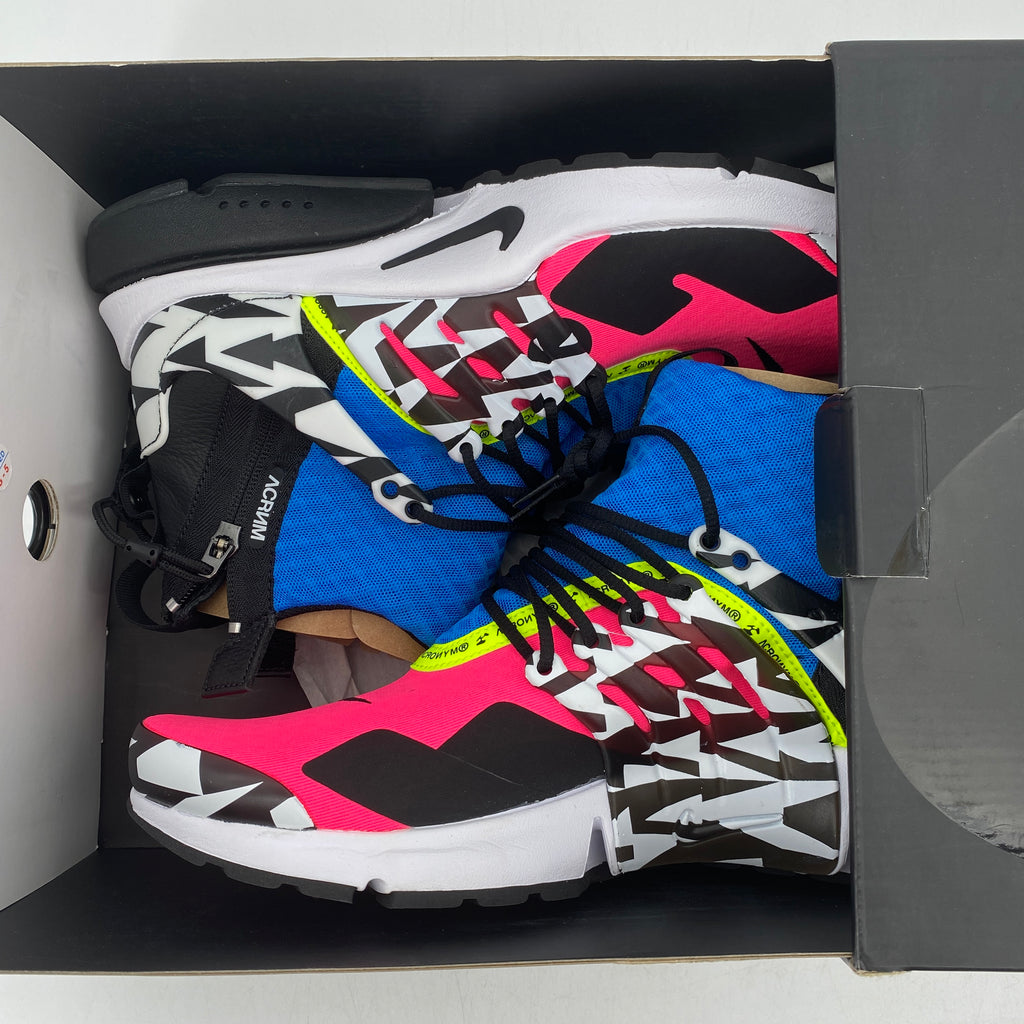 Nike Air Presto Mid "Acronym Racer Pink" 2018 New Size 11