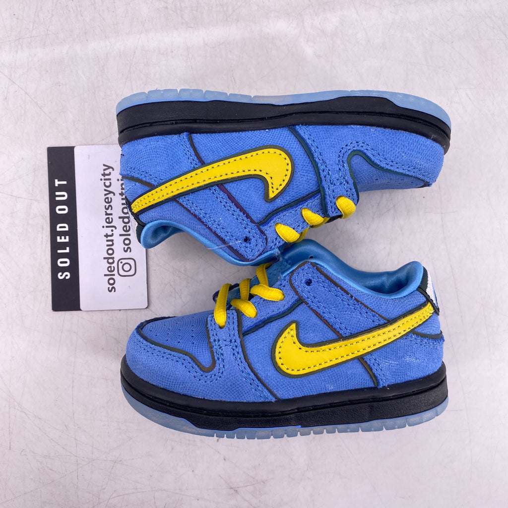 Nike (TD) Dunk Low "Powerpuff Bubbles" 2023 New Size 6C