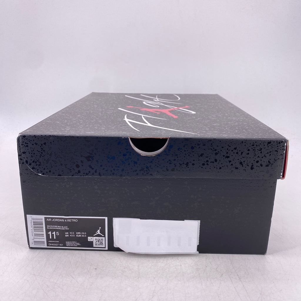 Air Jordan 4 Retro "Red Cement" 2023 New Size 11.5