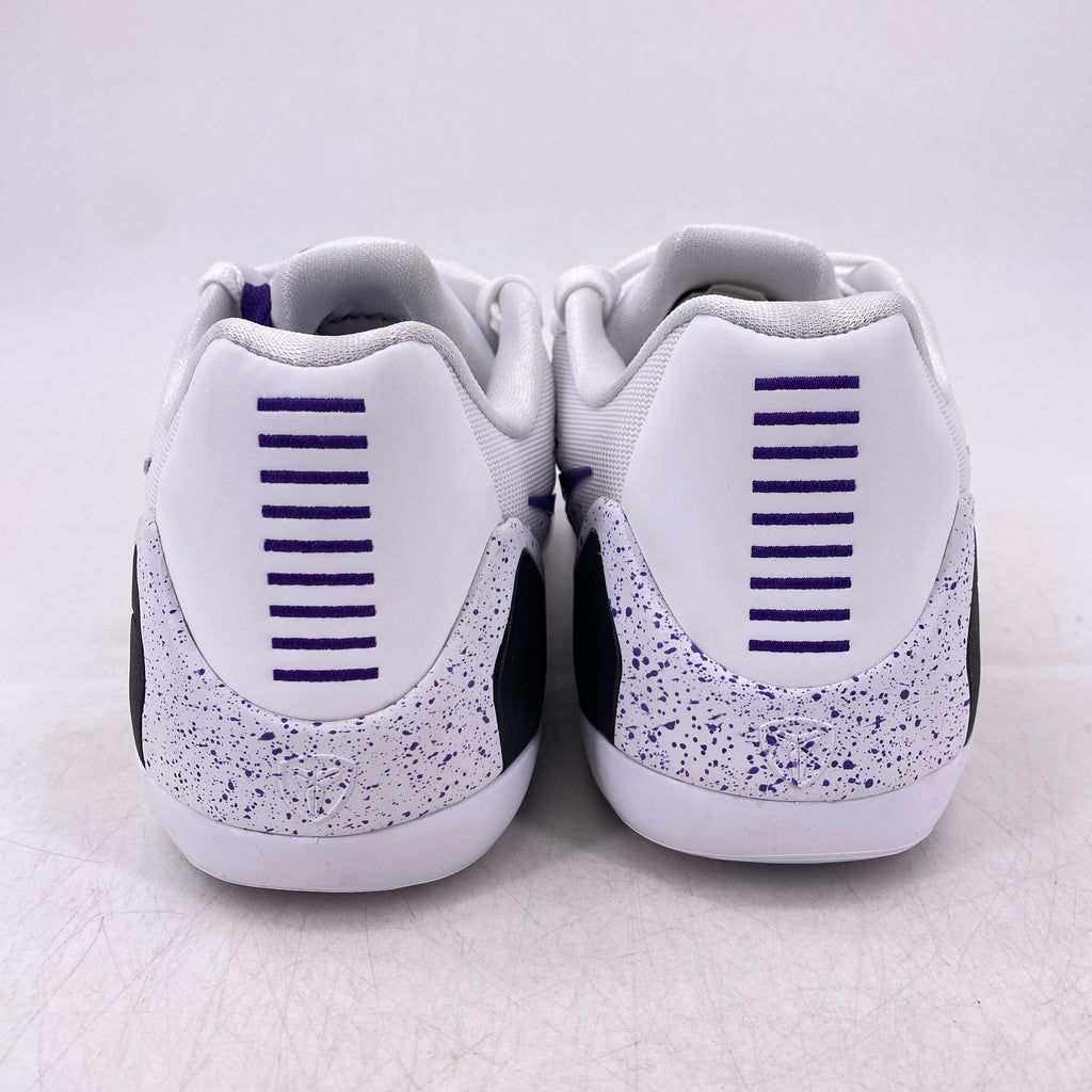 Nike Kobe 9 Elite Low Protro "White Court Purple" 2025 New Size 8.5