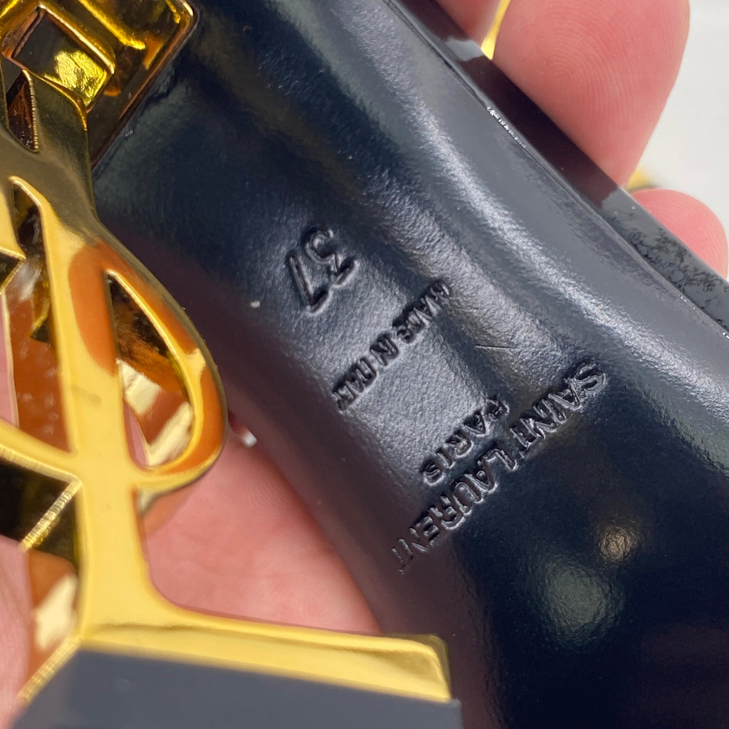 Saint Laurent Opyum "110 Ysl Heels"  New Size 37