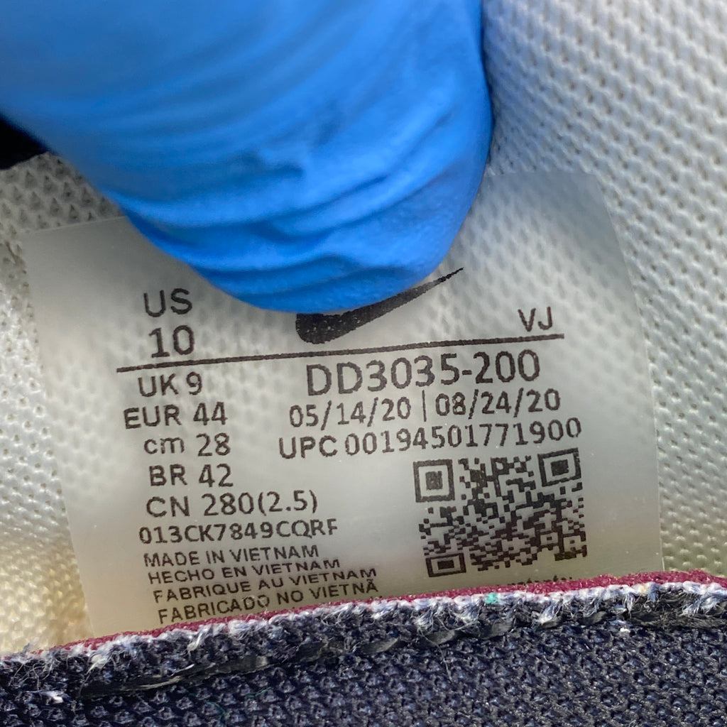 Nike Vaporwaffle / Sacai "Villian Red" 2020 Used Size 10