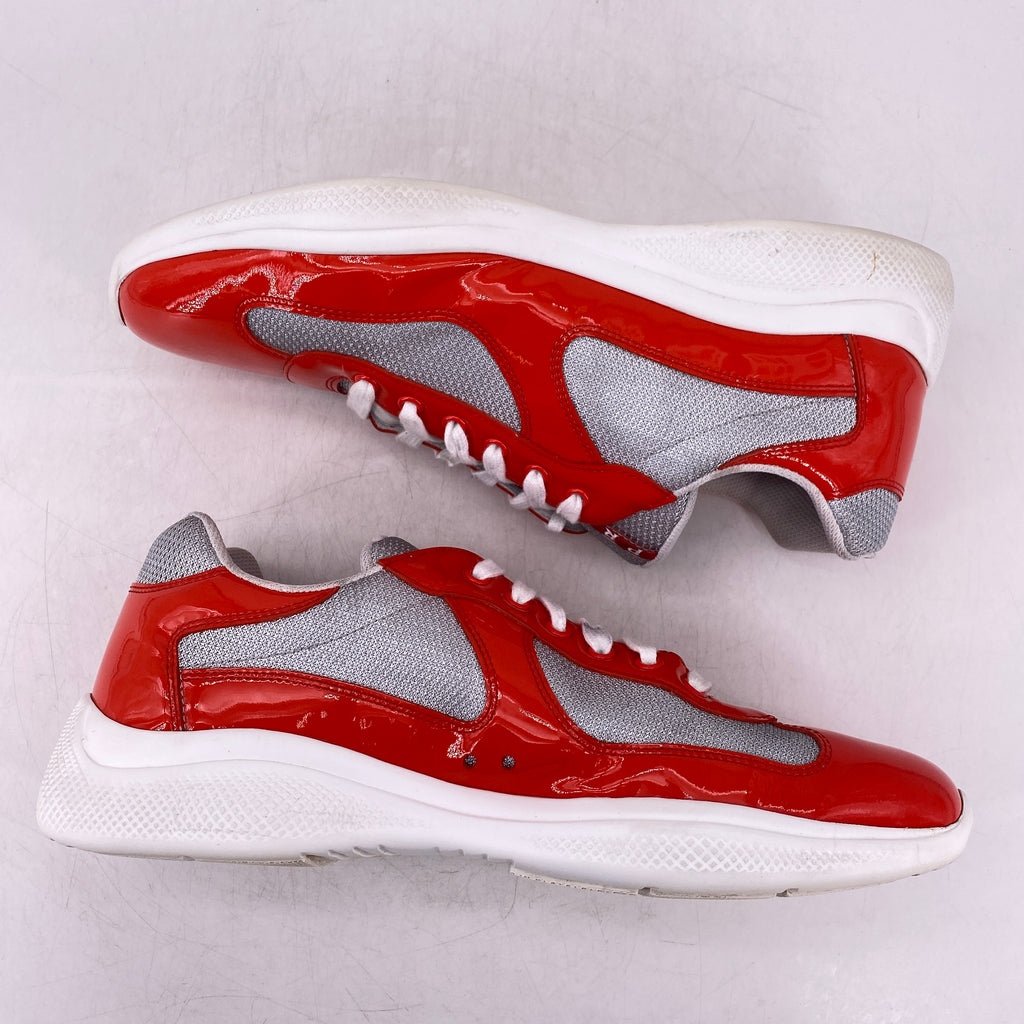 Prada America's Cup "Orange"  Used Size 10 Prada
