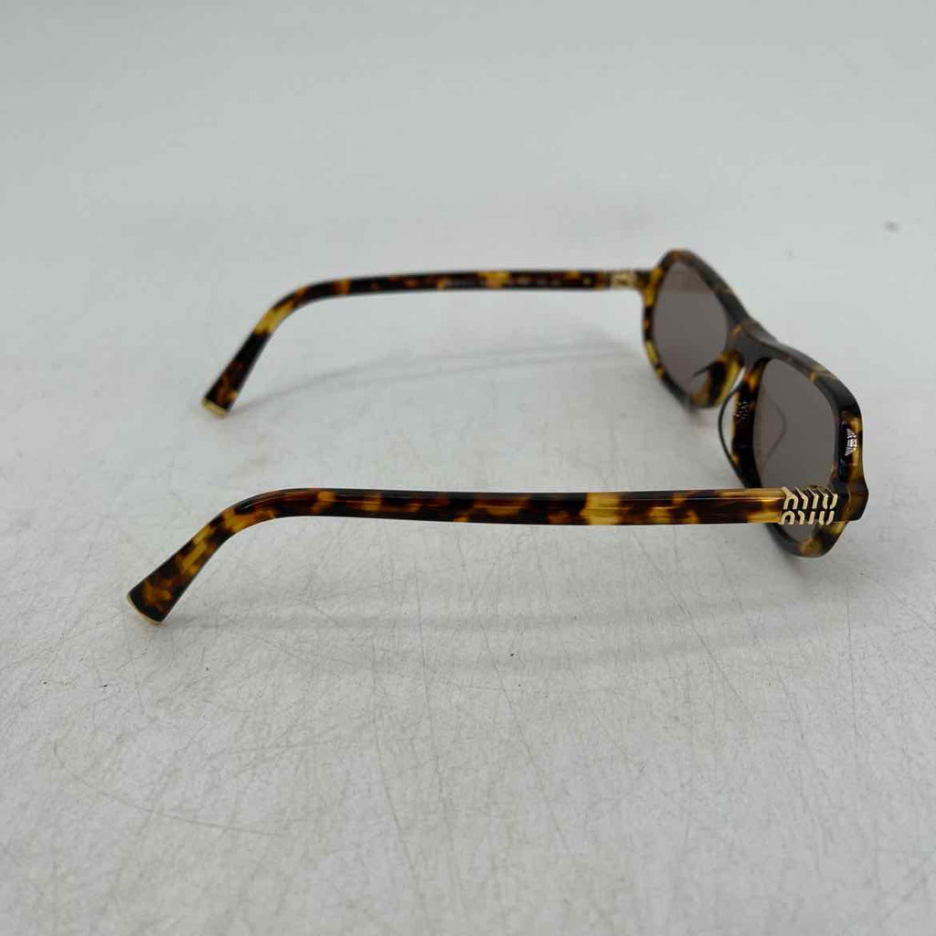 Miu Miu Sunglasses "GEOMETRIC" New Yellow Size OS