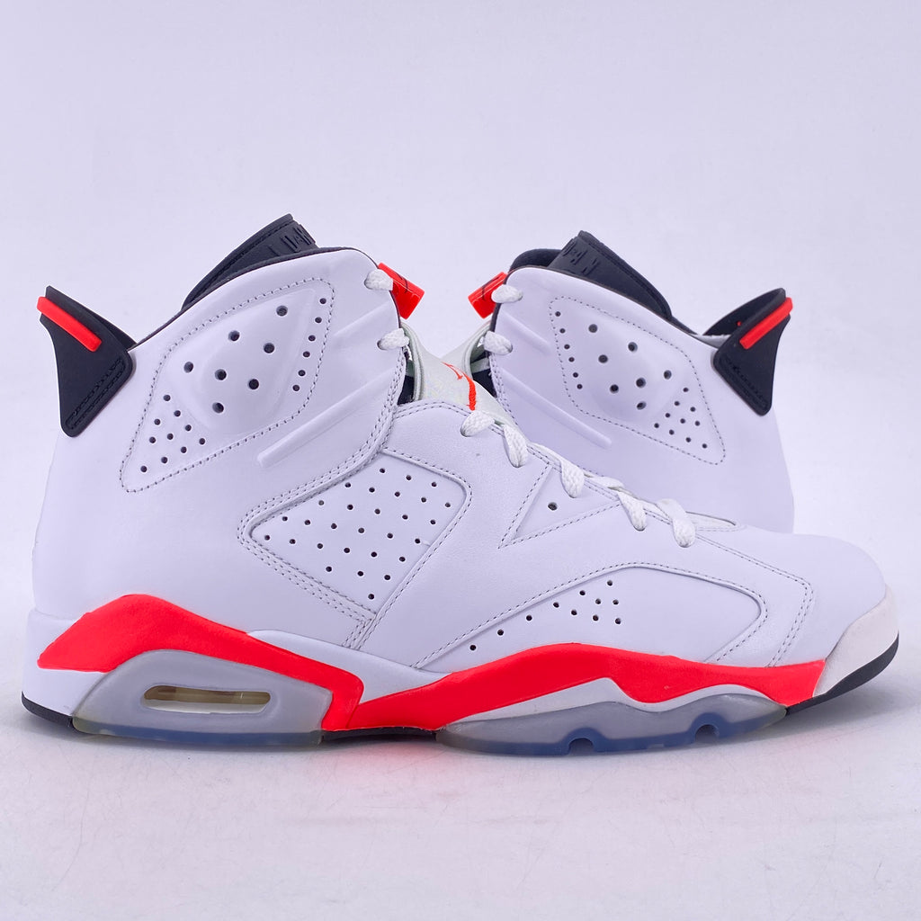 Air Jordan 6 Retro "Infrared White" 2014 New Size 11.5